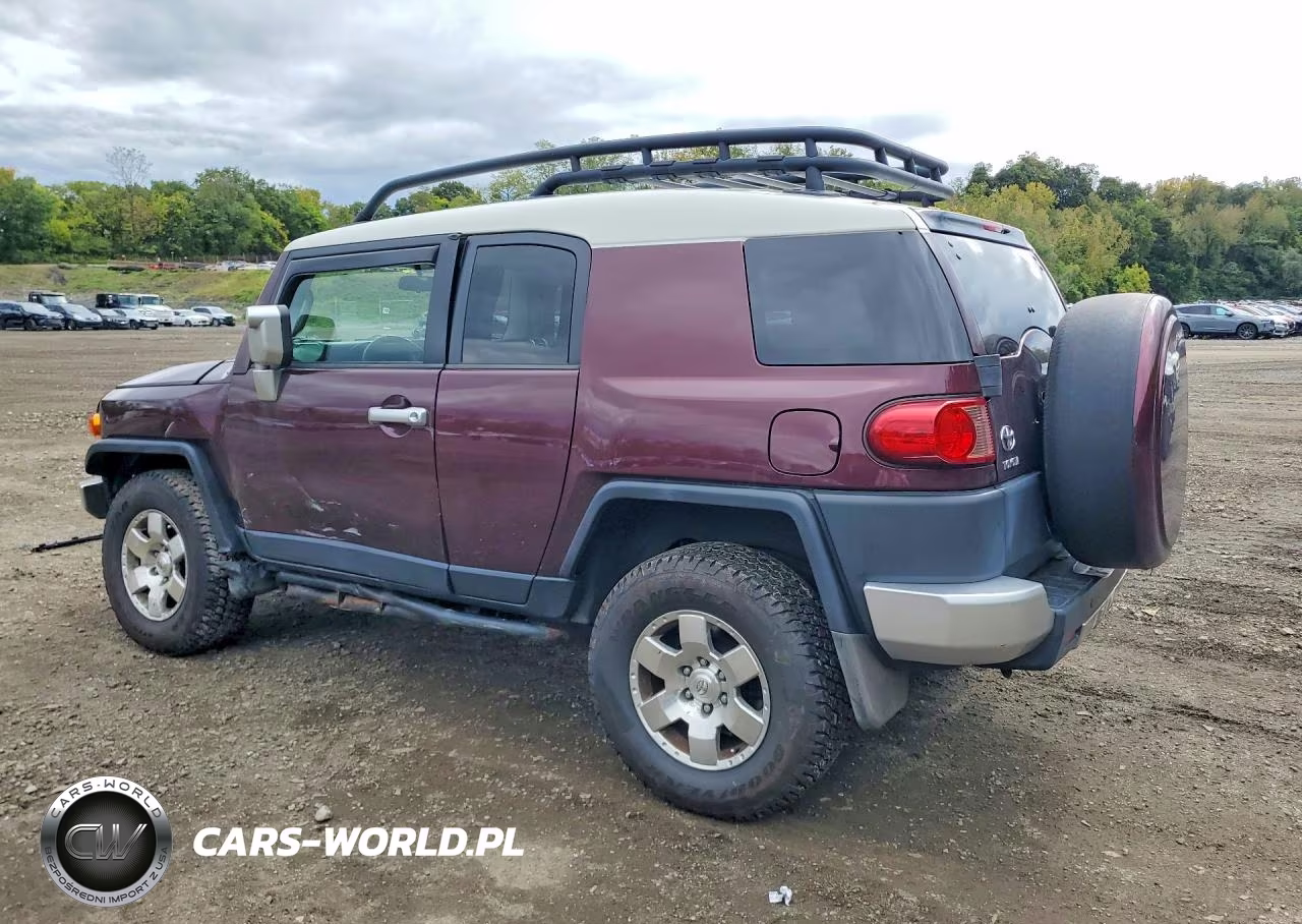 2007 Toyota Fj Cruiser Base VIN:JTEBU11F170026201 - 2