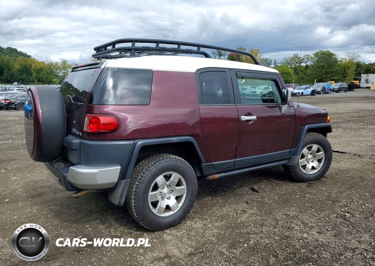 2007 Toyota Fj Cruiser Base VIN:JTEBU11F170026201 - 3
