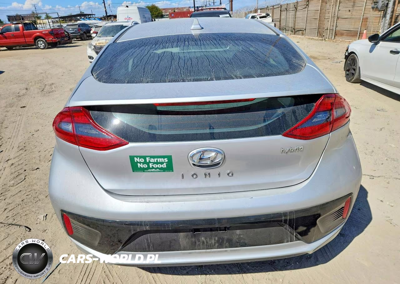2017 Hyundai Ioniq Sel VIN:KMHC75LC1HU019054 - 6