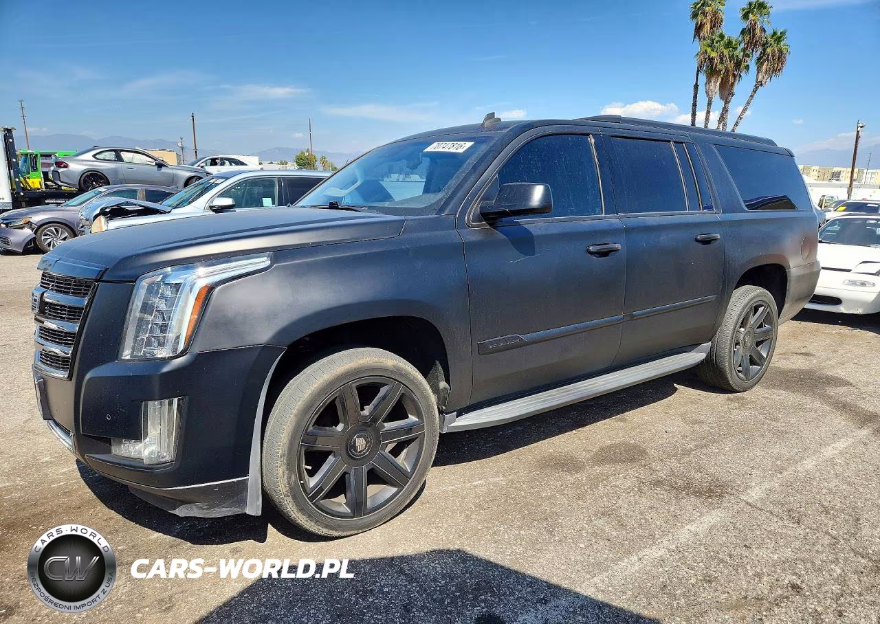2015 Cadillac Escalade Esv Luxury VIN:1GYS3HKJ8FR224099 - 1