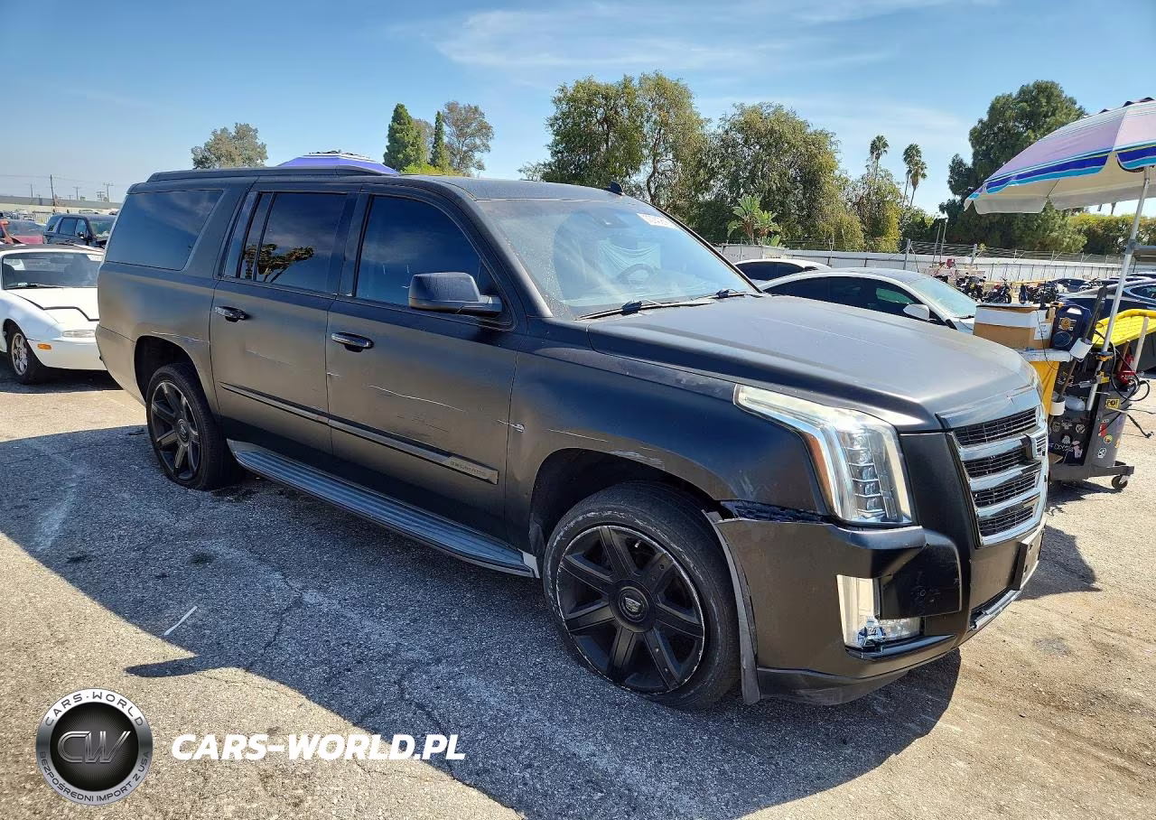2015 Cadillac Escalade Esv Luxury VIN:1GYS3HKJ8FR224099 - 4