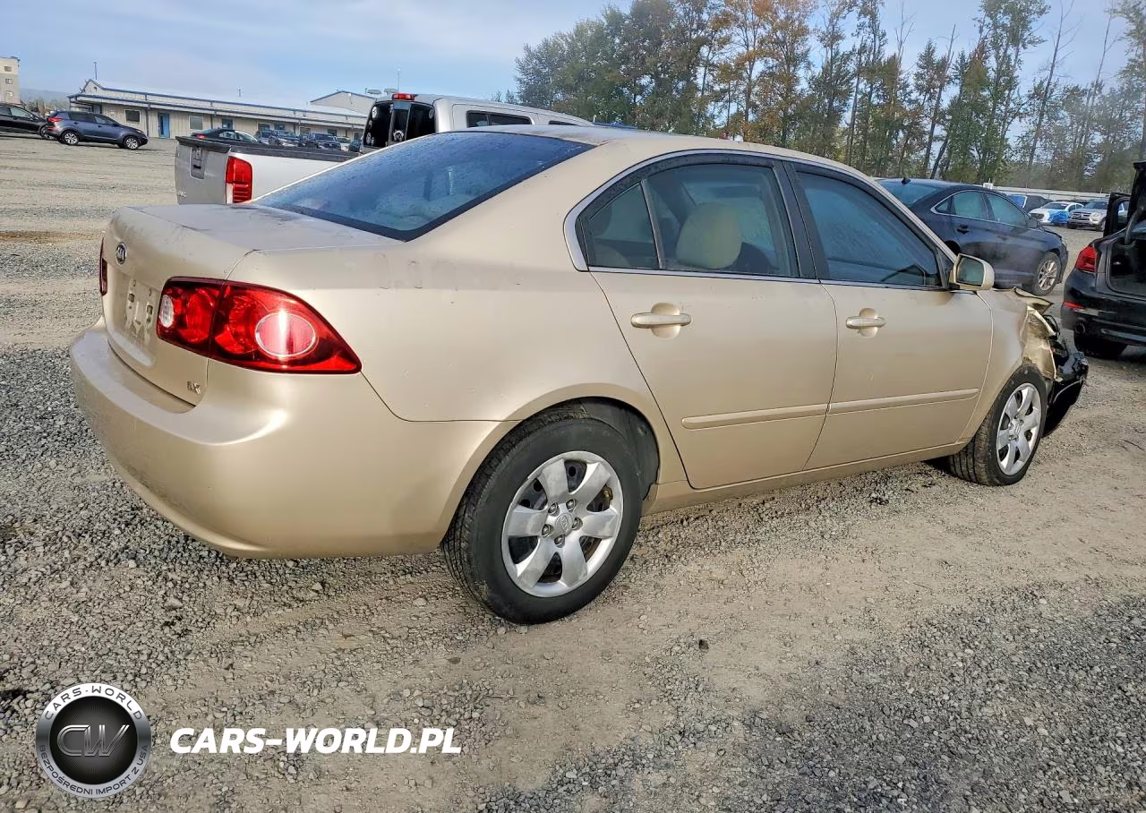 2007 Kia Optima Lx VIN:KNAGE123075113907 - 3