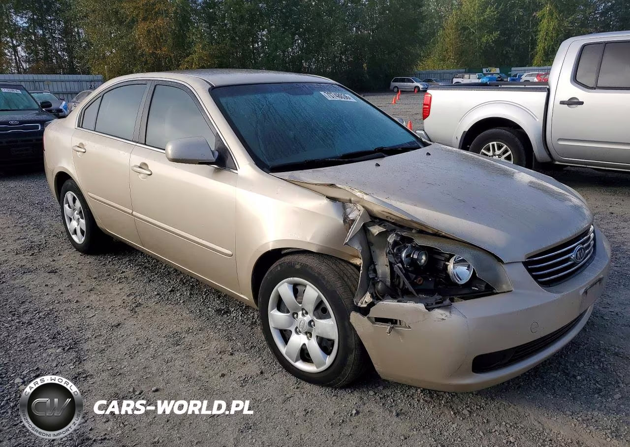 2007 Kia Optima Lx VIN:KNAGE123075113907 - 4