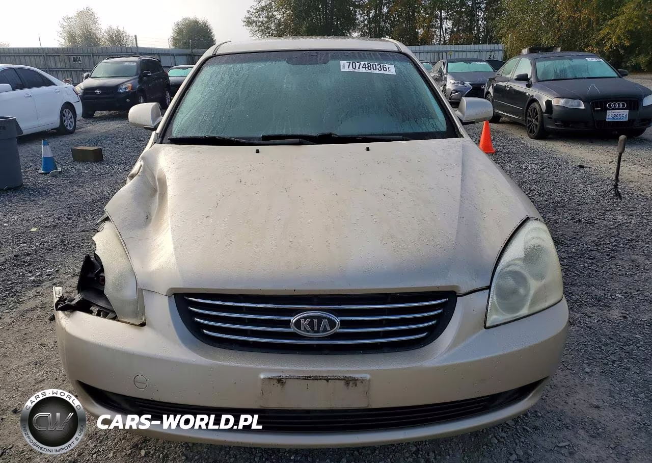 2007 Kia Optima Lx VIN:KNAGE123075113907 - 5