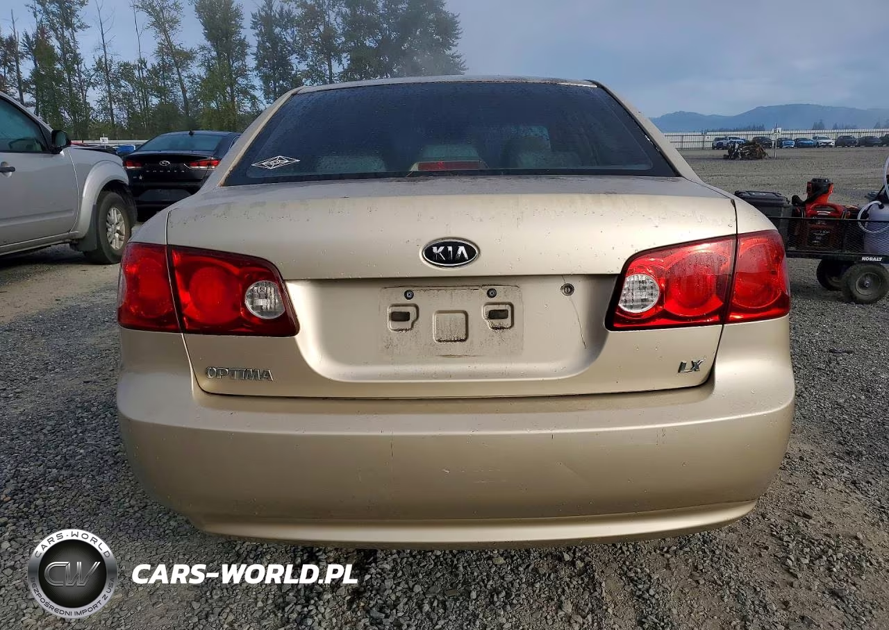 2007 Kia Optima Lx VIN:KNAGE123075113907 - 6