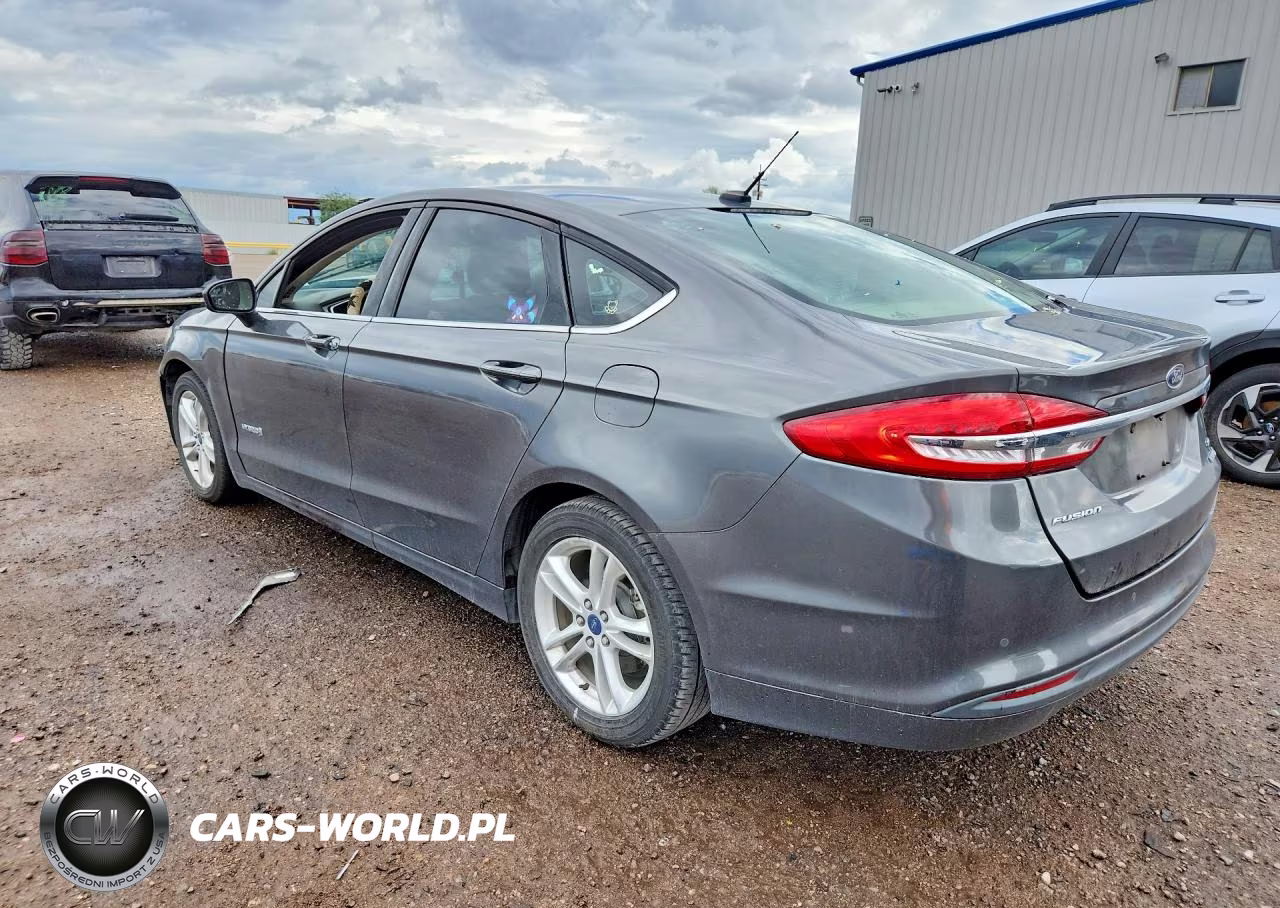 2018 Ford Fusion Se Hybrid VIN:3FA6P0LU5JR181205 - 2