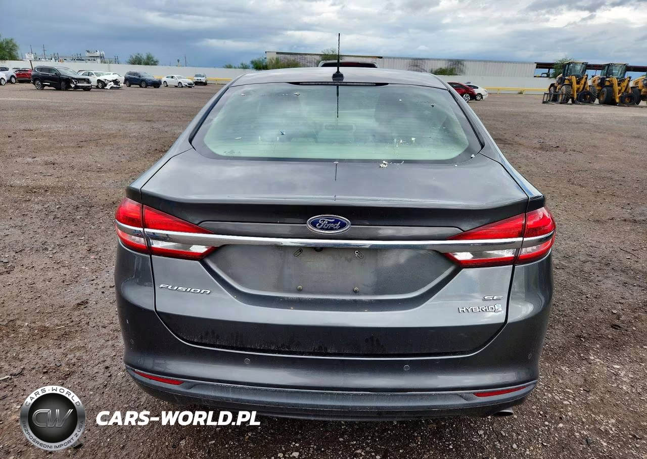 2018 Ford Fusion Se Hybrid VIN:3FA6P0LU5JR181205 - 6