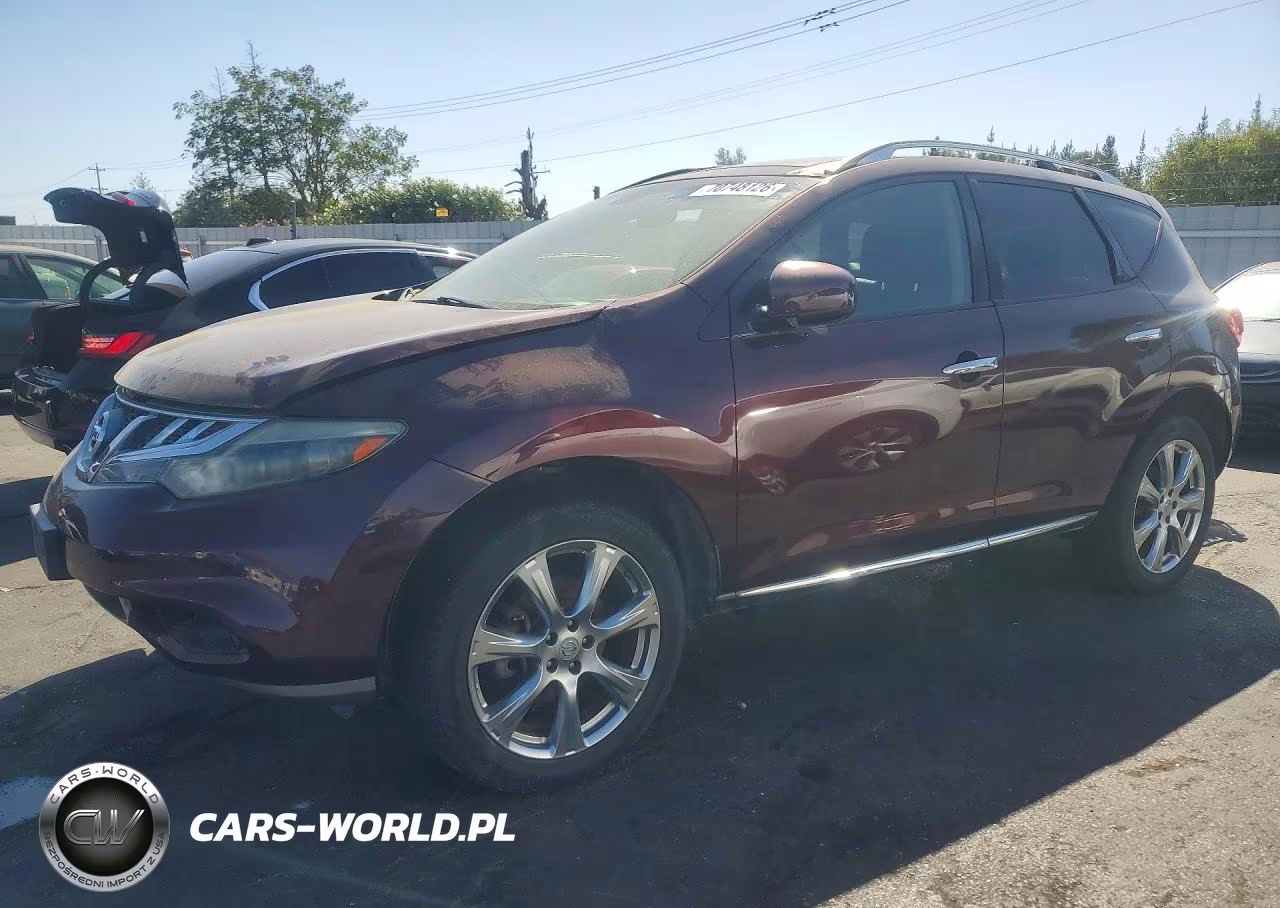 2014 Nissan Murano Le VIN:JN8AZ1MU3EW406490 - 1