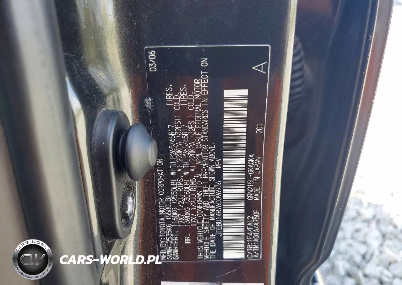 2006 Toyota 4Runner Sr5 VIN:JTEBU14R760096936 - 13