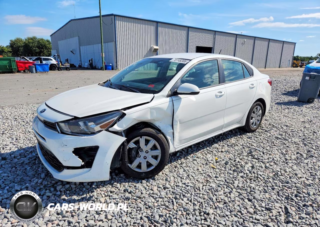 2021 Kia Rio Lx VIN:3KPA24AD9ME377625 - 1