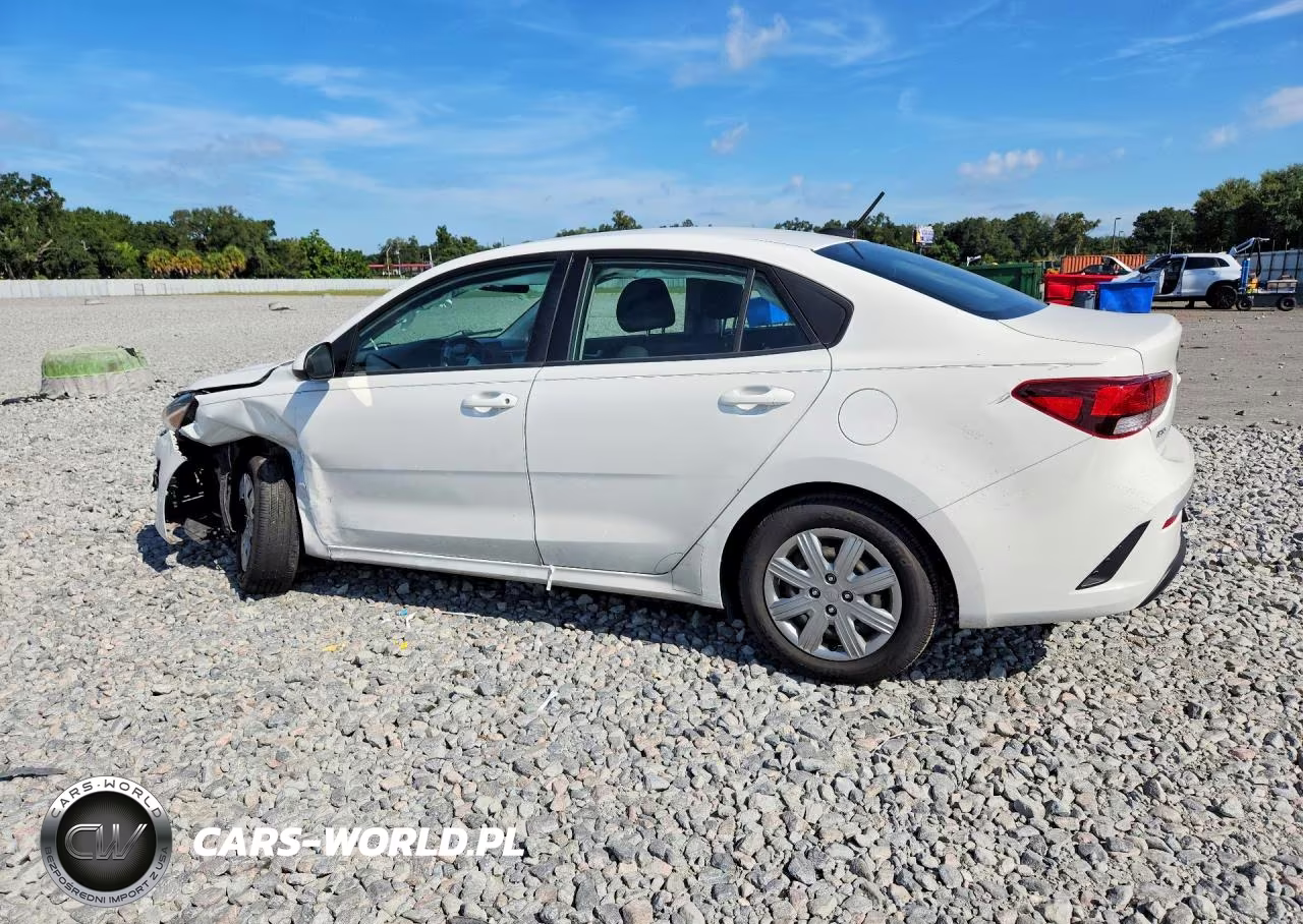 2021 Kia Rio Lx VIN:3KPA24AD9ME377625 - 2