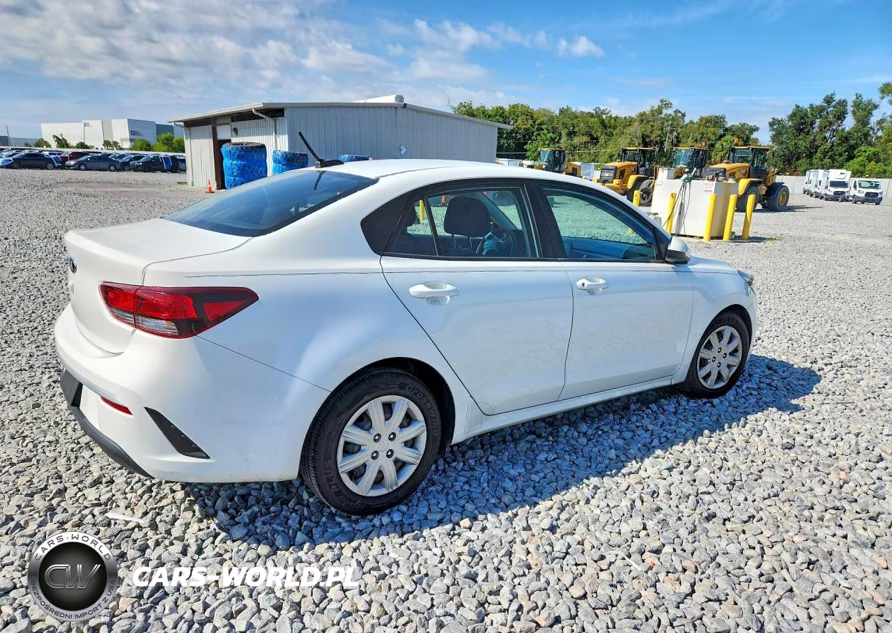 2021 Kia Rio Lx VIN:3KPA24AD9ME377625 - 3