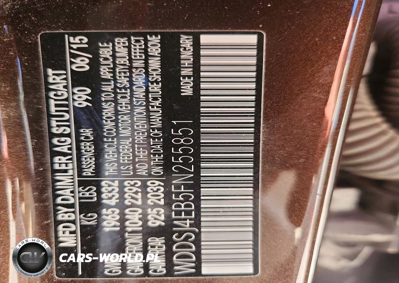 2015 Mercedes-Benz Cla 250 VIN:WDDSJ4EB5FN255851 - 12