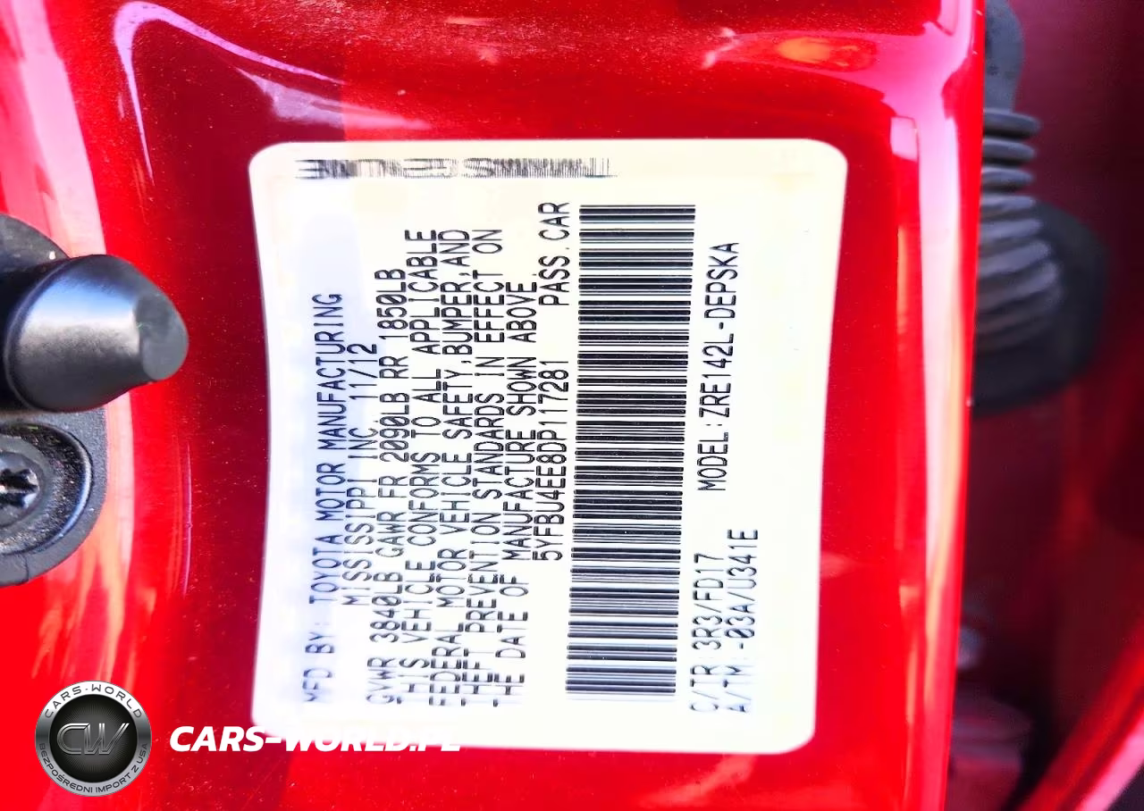 2013 Toyota Corolla S VIN:5YFBU4EE8DP117281 - 12
