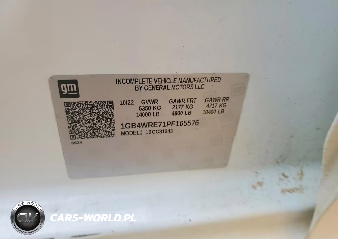 2023 Chevrolet Silverado C3500 VIN:1GB4WRE71PF165576 - 12