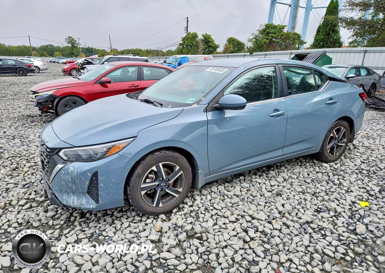 2025 Nissan Sentra Sv VIN:3N1AB8CVXSY417075 - 1
