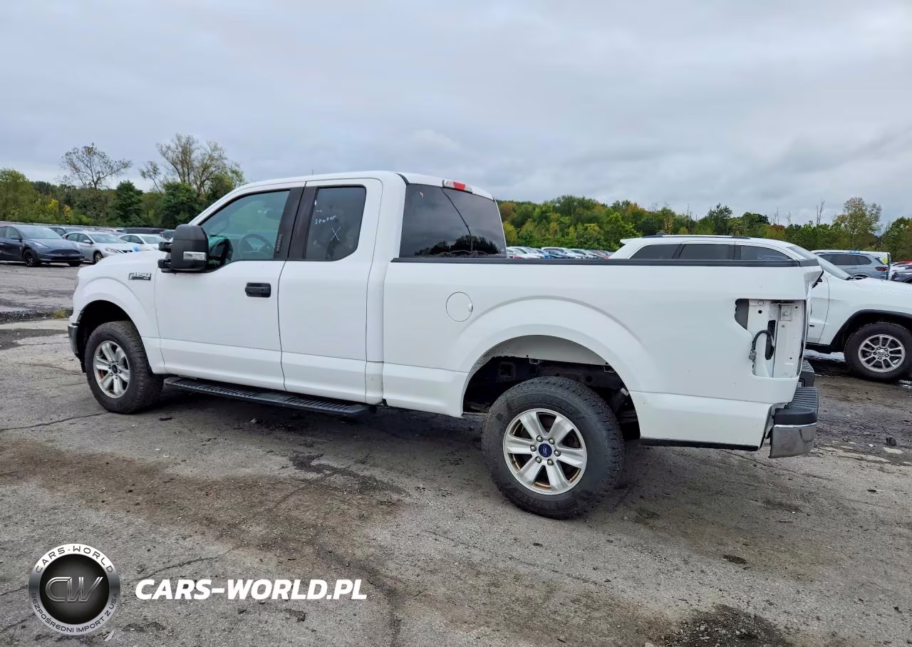 2019 Ford F150 Super Cab VIN:1FTFX1E46KKE41436 - 2