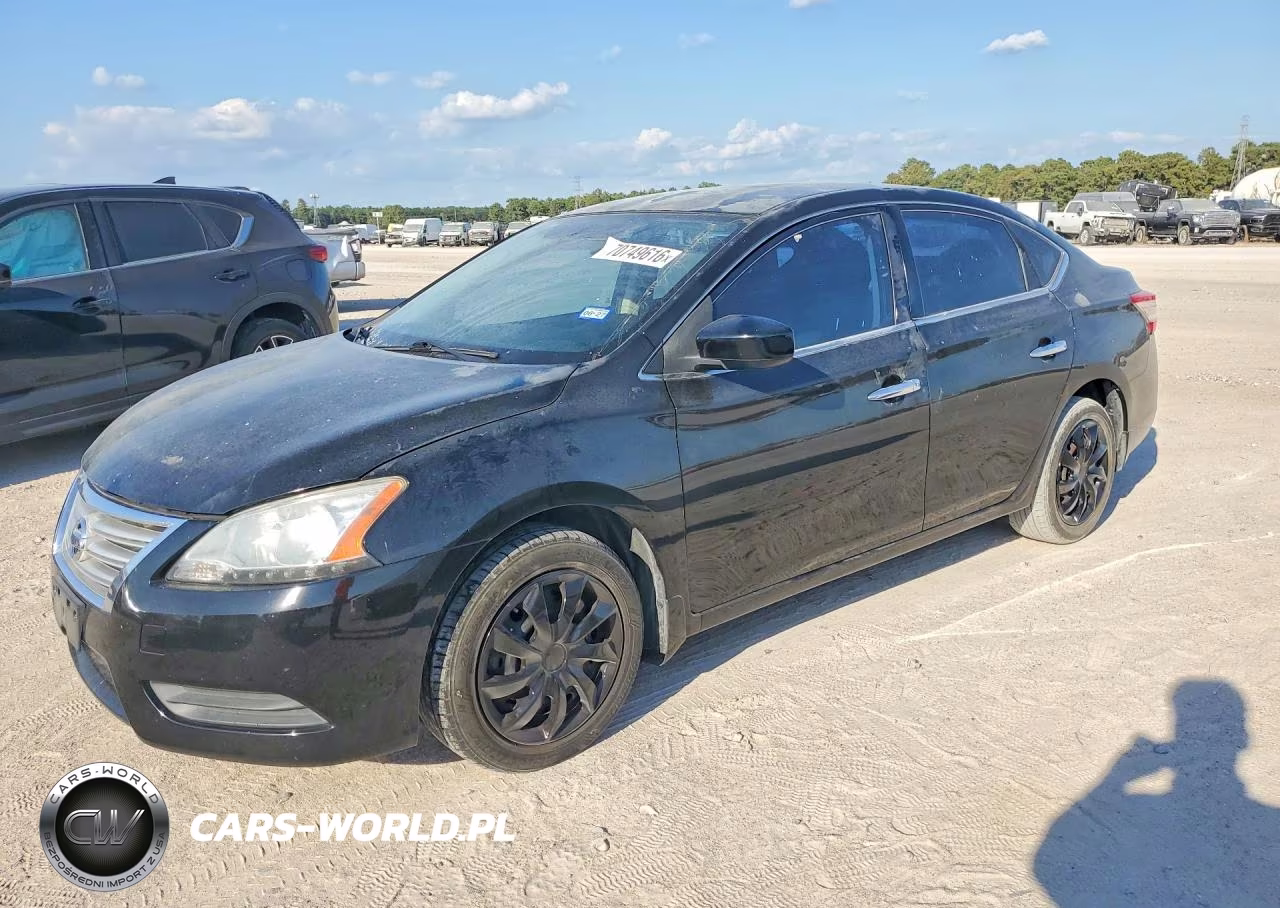 2015 Nissan Sentra Sv VIN:3N1AB7AP4FL645980 - 1