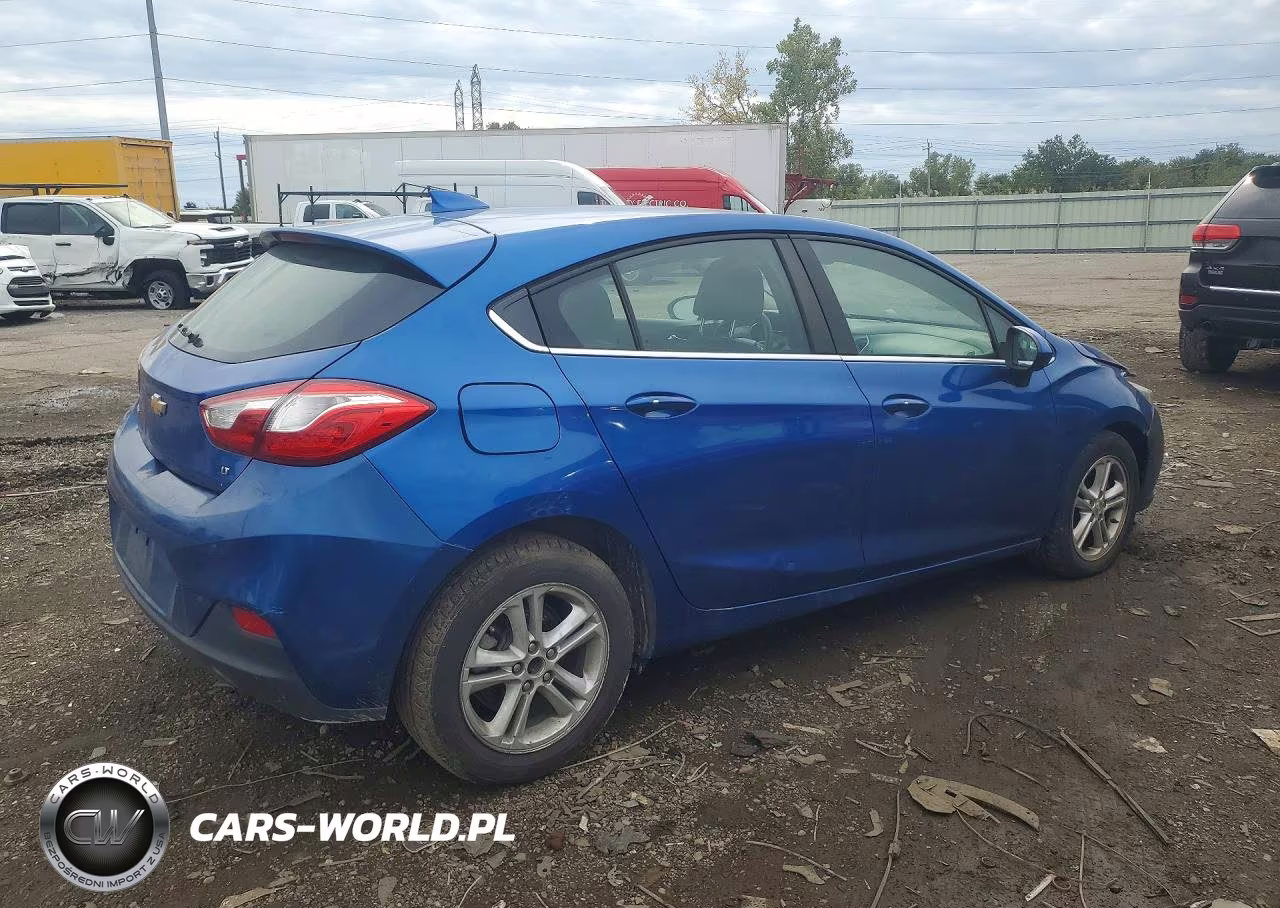 2018 Chevrolet Cruze Lt VIN:3G1BE6SM7JS654400 - 3