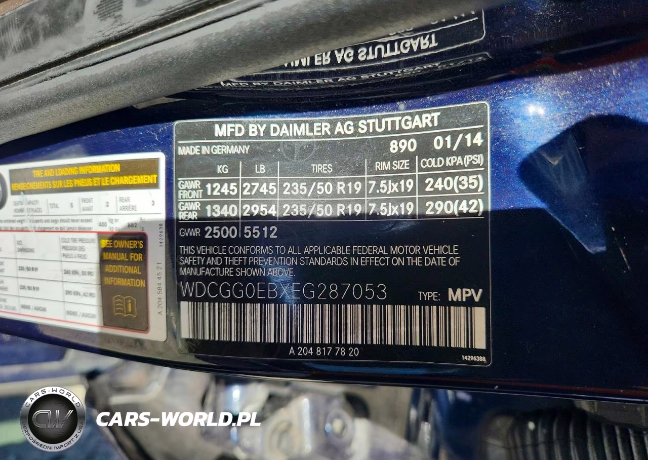 2014 Mercedes-Benz Glk 250 Bluetec VIN:WDCGG0EBXEG287053 - 13