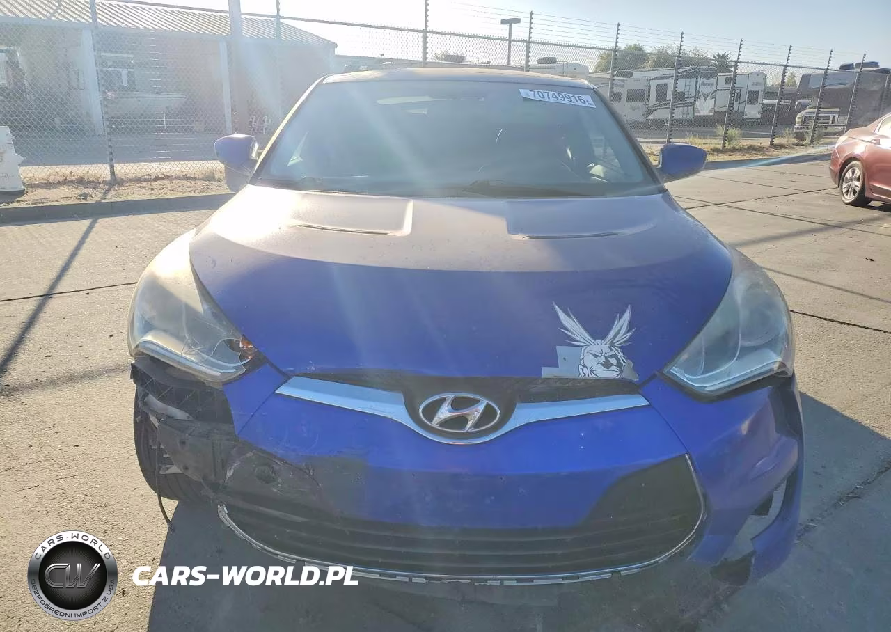 2012 Hyundai Veloster Base VIN:KMHTC6AD8CU053160 - 5