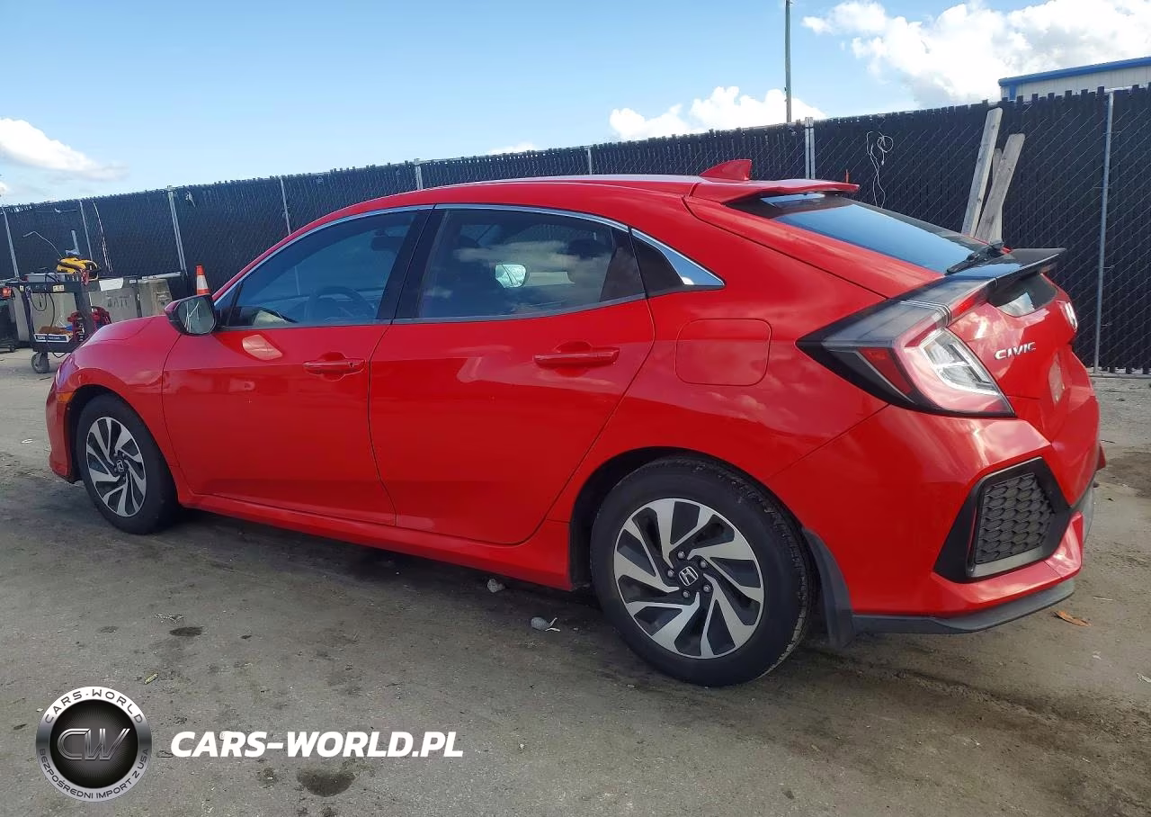 2017 Honda Civic Lx VIN:SHHFK7H23HU209506 - 2