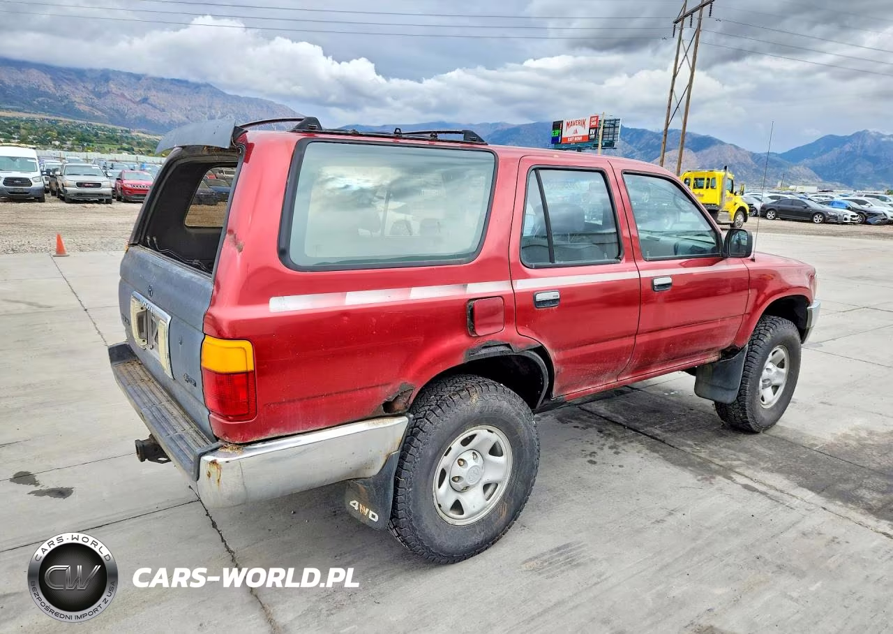 1992 Toyota 4Runner Sr5 V6 VIN:JT3VN39W4N8040093 - 3