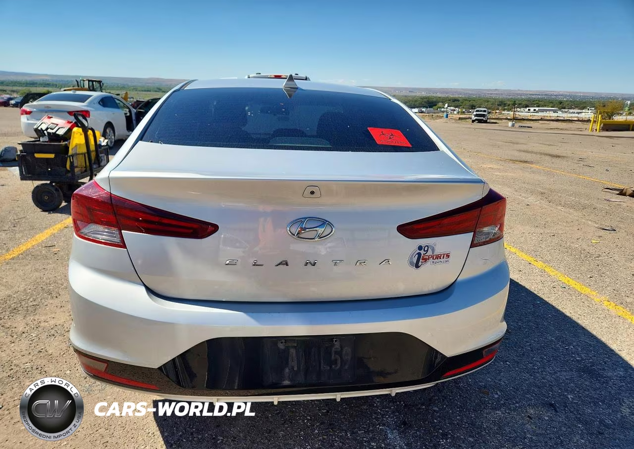 2019 Hyundai Elantra Sel VIN:5NPD84LF1KH408871 - 6