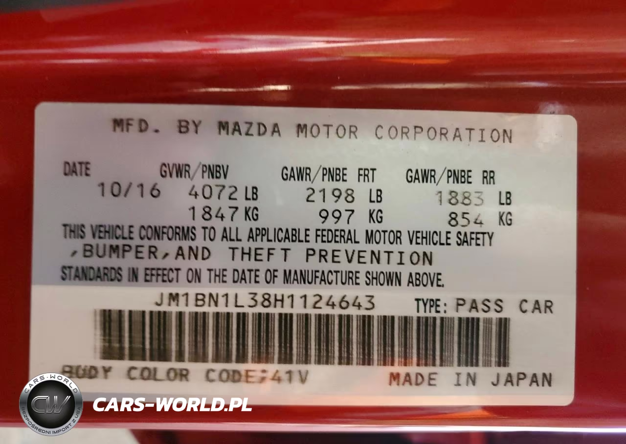 2017 Mazda 3 Touring VIN:JM1BN1L38H1124643 - 12