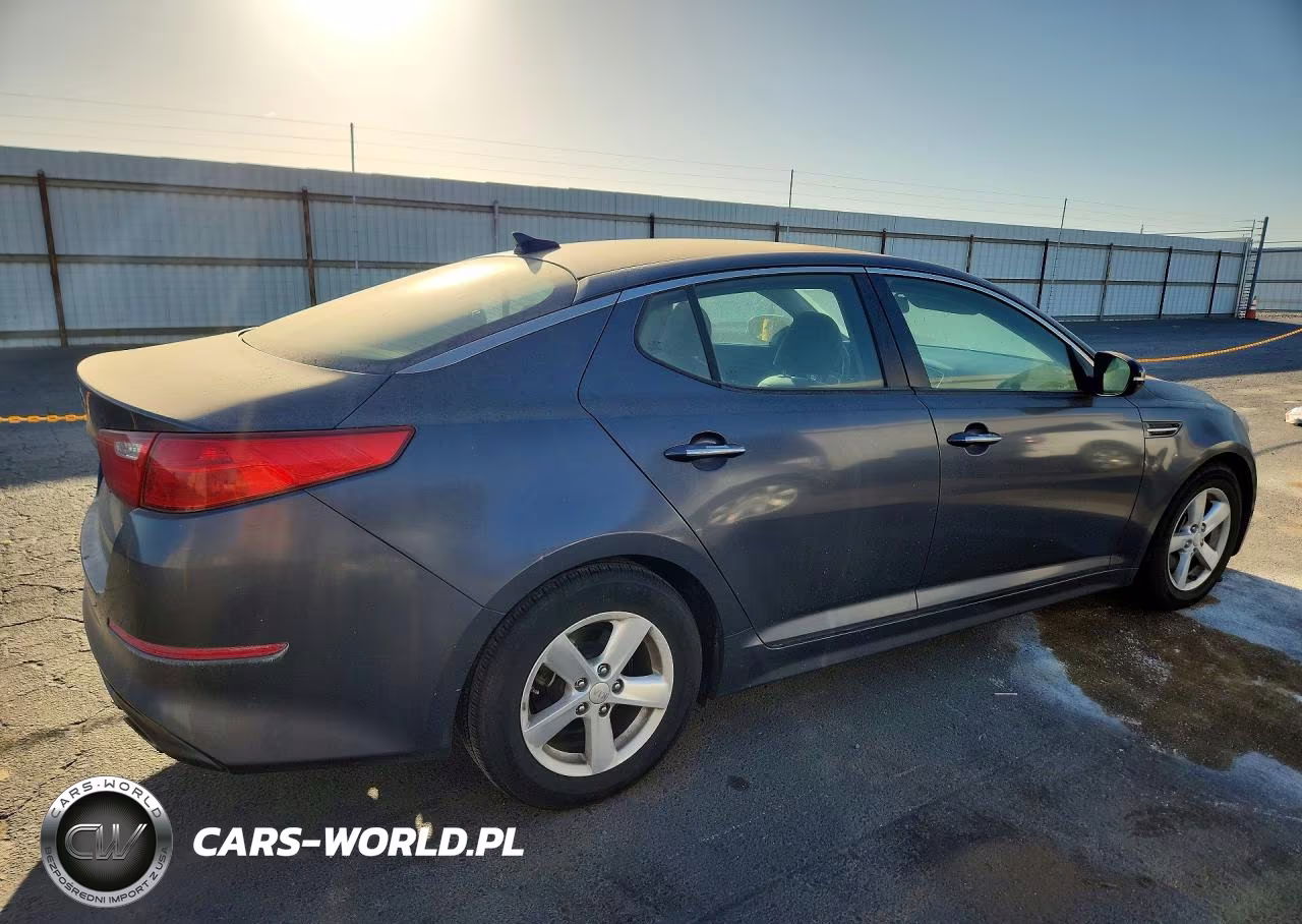 2015 Kia Optima Lx VIN:KNAGM4A76F5593944 - 3
