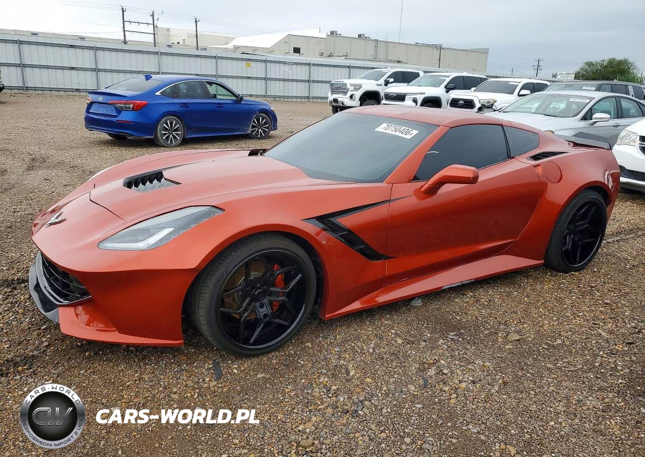 2016 Chevrolet Corvette Stingray 1Lt VIN:1G1YB2D71G5103773 - 1