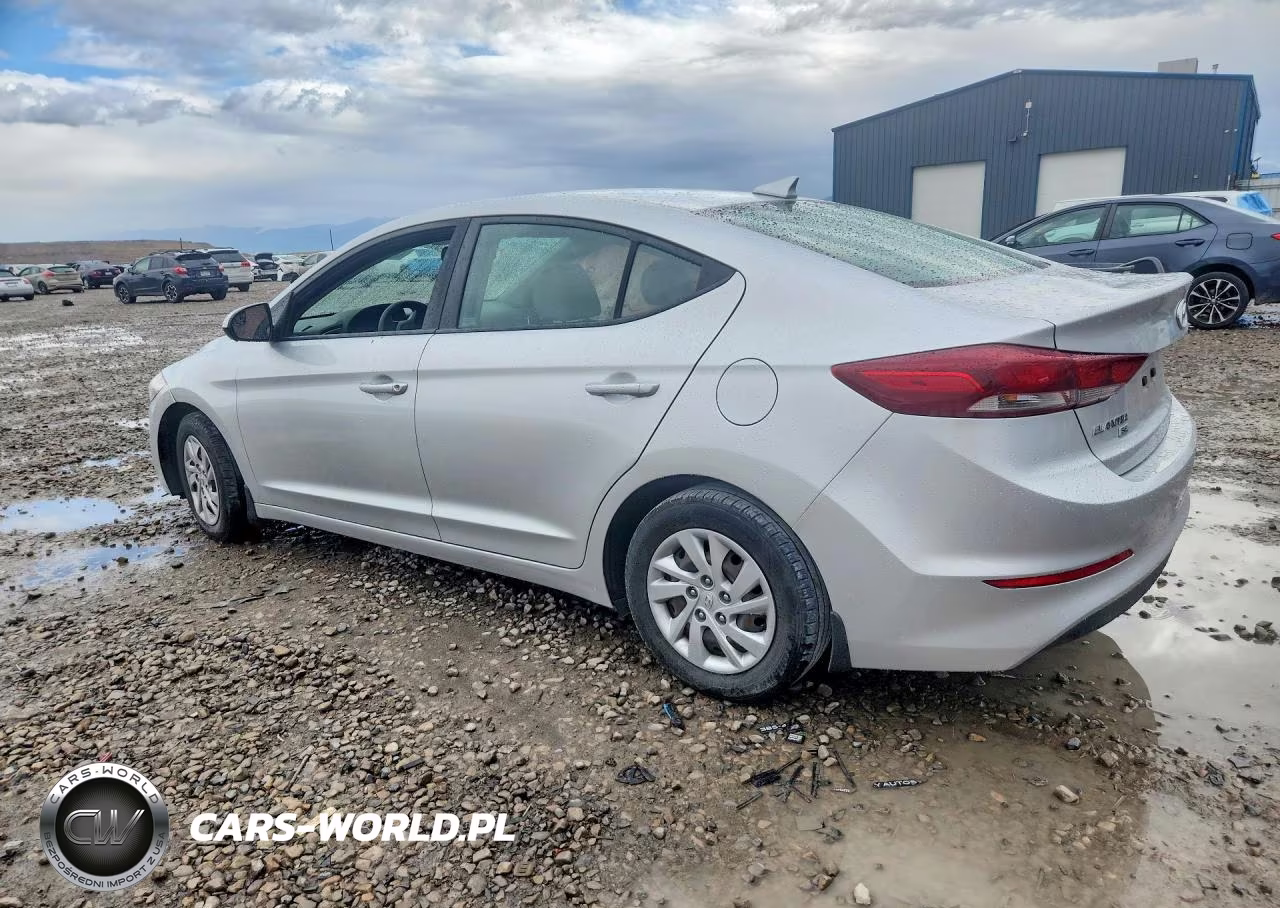 2017 Hyundai Elantra Se VIN:KMHD74LF3HU372114 - 2