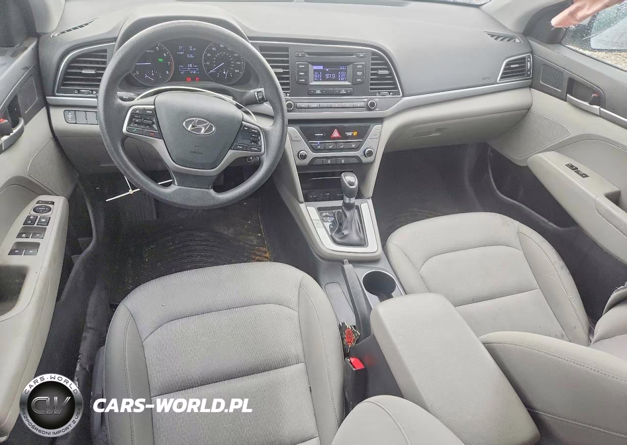 2017 Hyundai Elantra Se VIN:KMHD74LF3HU372114 - 8