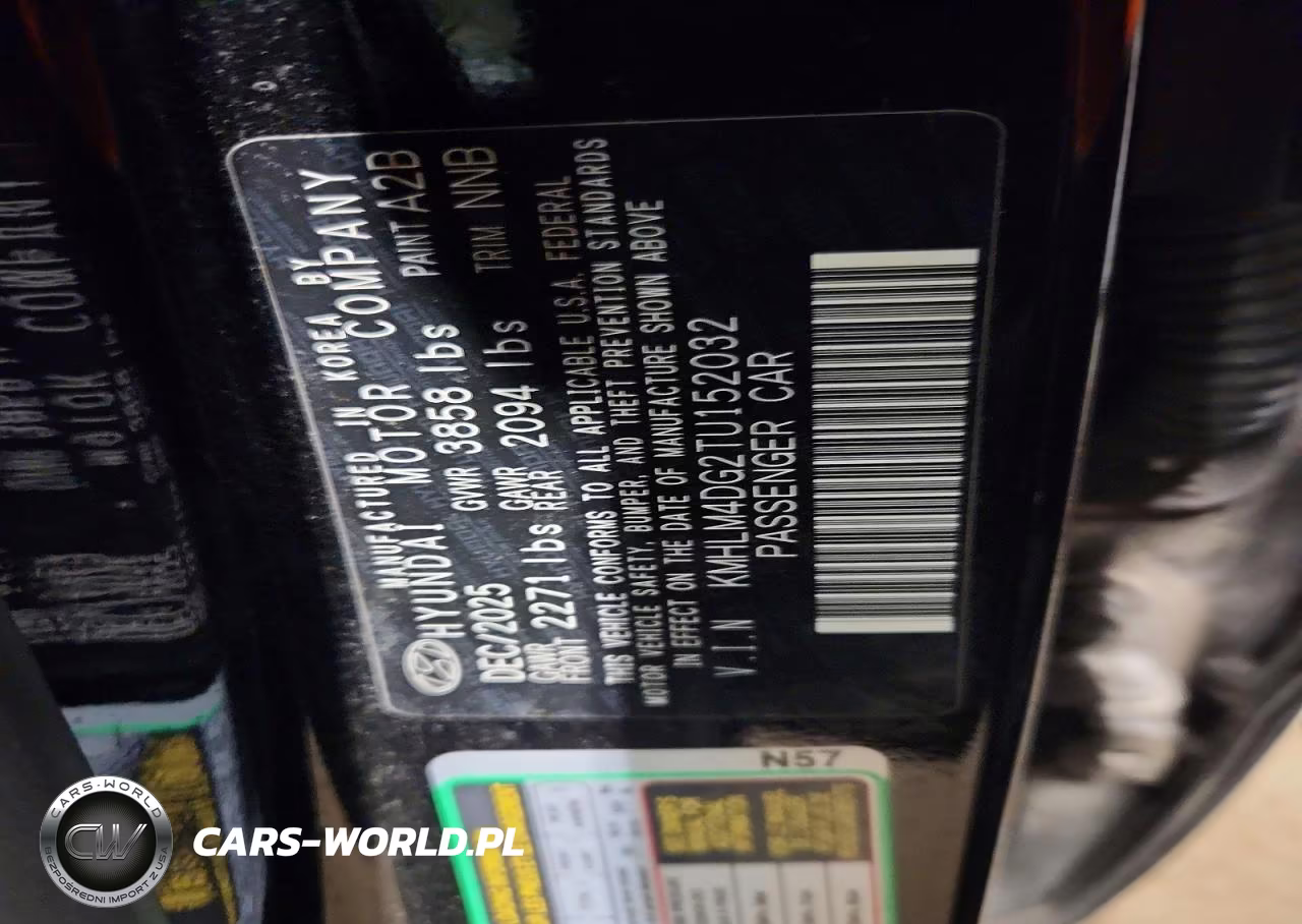 2026 Hyundai Elantra Sel Sport VIN:KMHLM4DG2TU152032 - 12