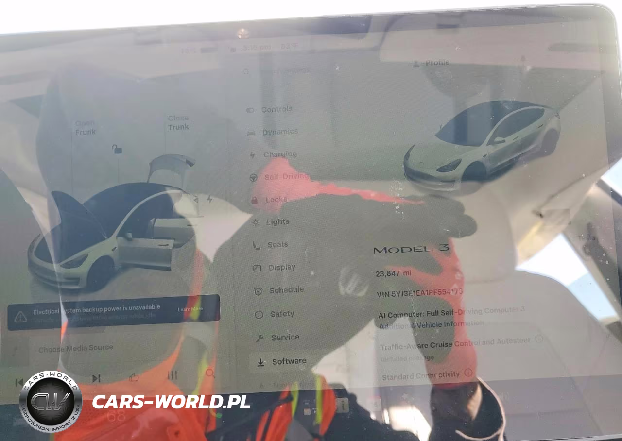 2023 Tesla Model 3 VIN:5YJ3E1EA1PF554178 - 9