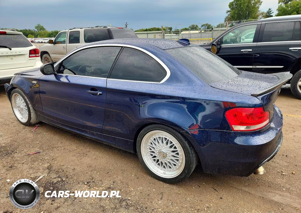 2013 BMW 1 Series VIN:WBAUP7C54DVP24616 - 2