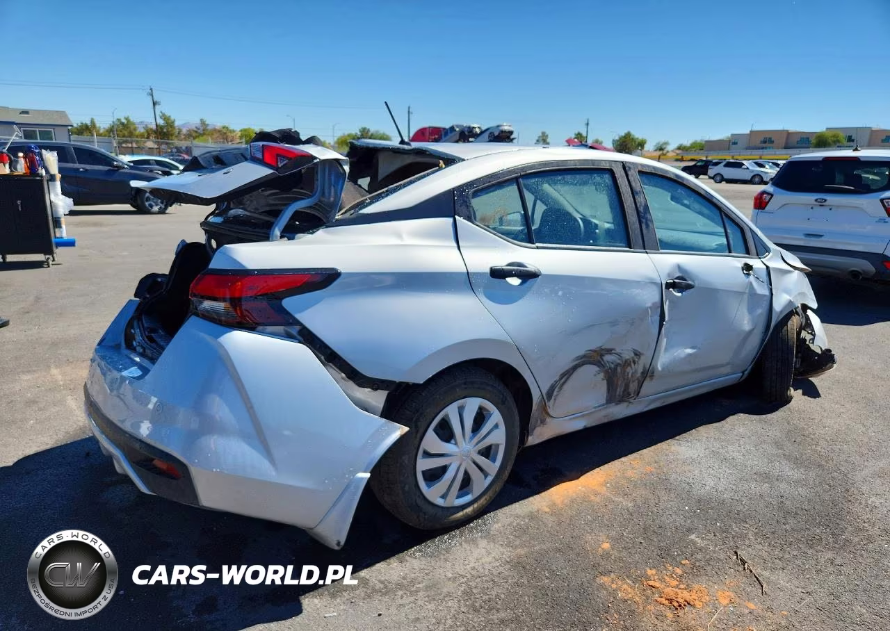 2025 Nissan Versa S VIN:3N1CN8DV0SL881472 - 3