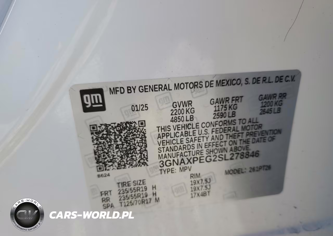 2025 Chevrolet Equinox Lt VIN:3GNAXPEG2SL278846 - 13