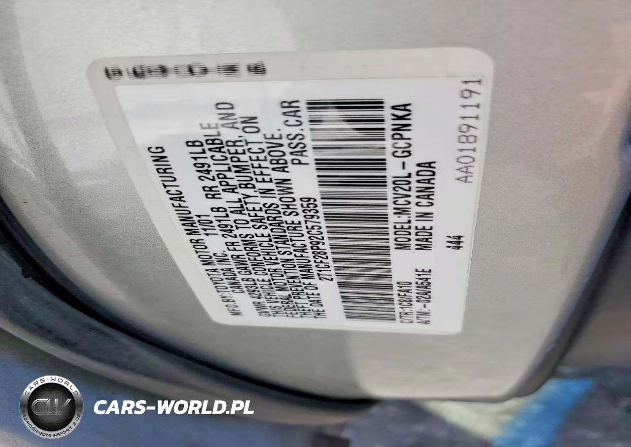 2002 Toyota Camry Solara Se V6 VIN:2T1CF28P92C579359 - 12
