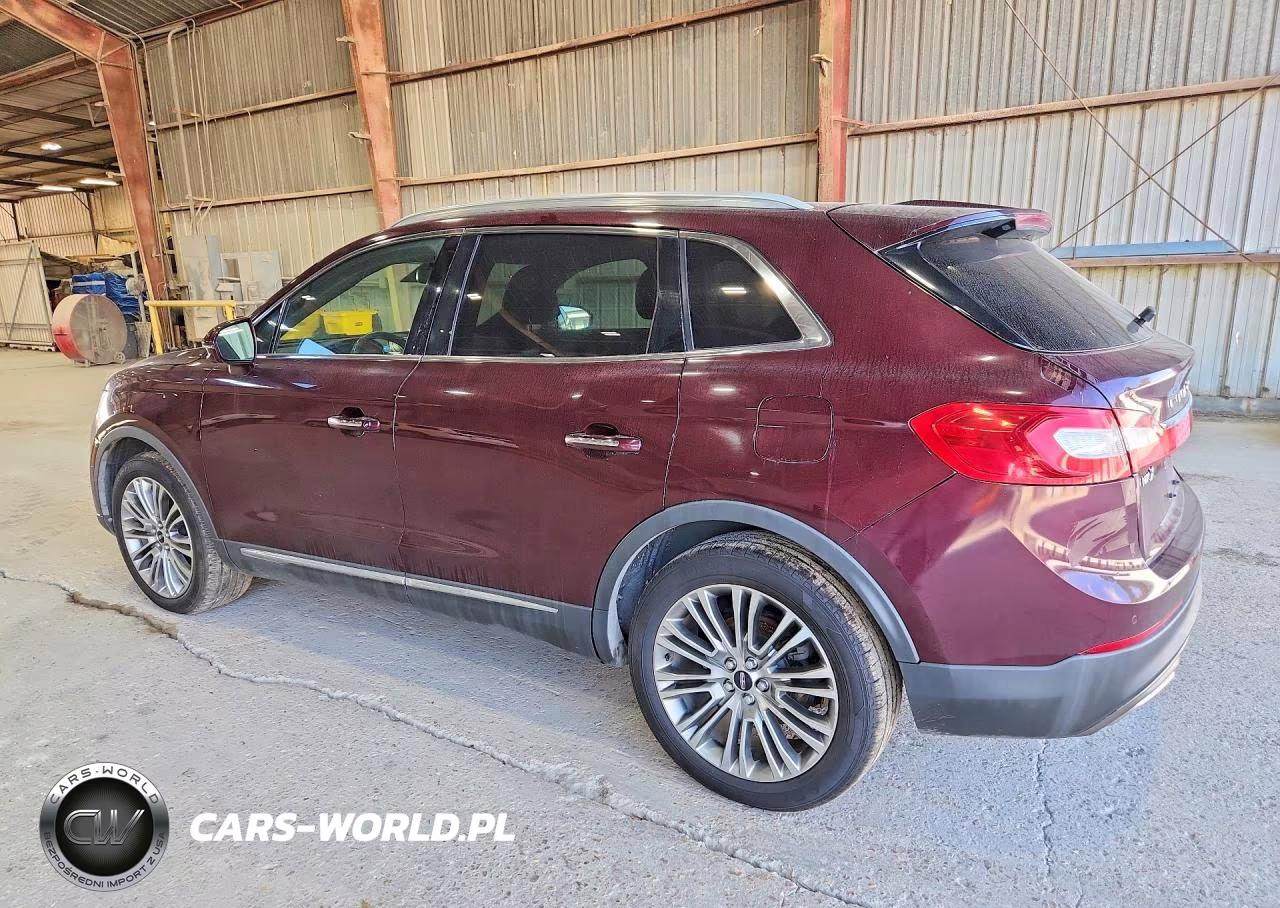 2017 Lincoln Mkx Reserve VIN:2LMPJ6LR4HBL35443 - 2