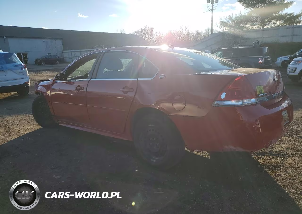 2012 Chevrolet Impala Lt VIN:2G1WB57K191283740 - 2