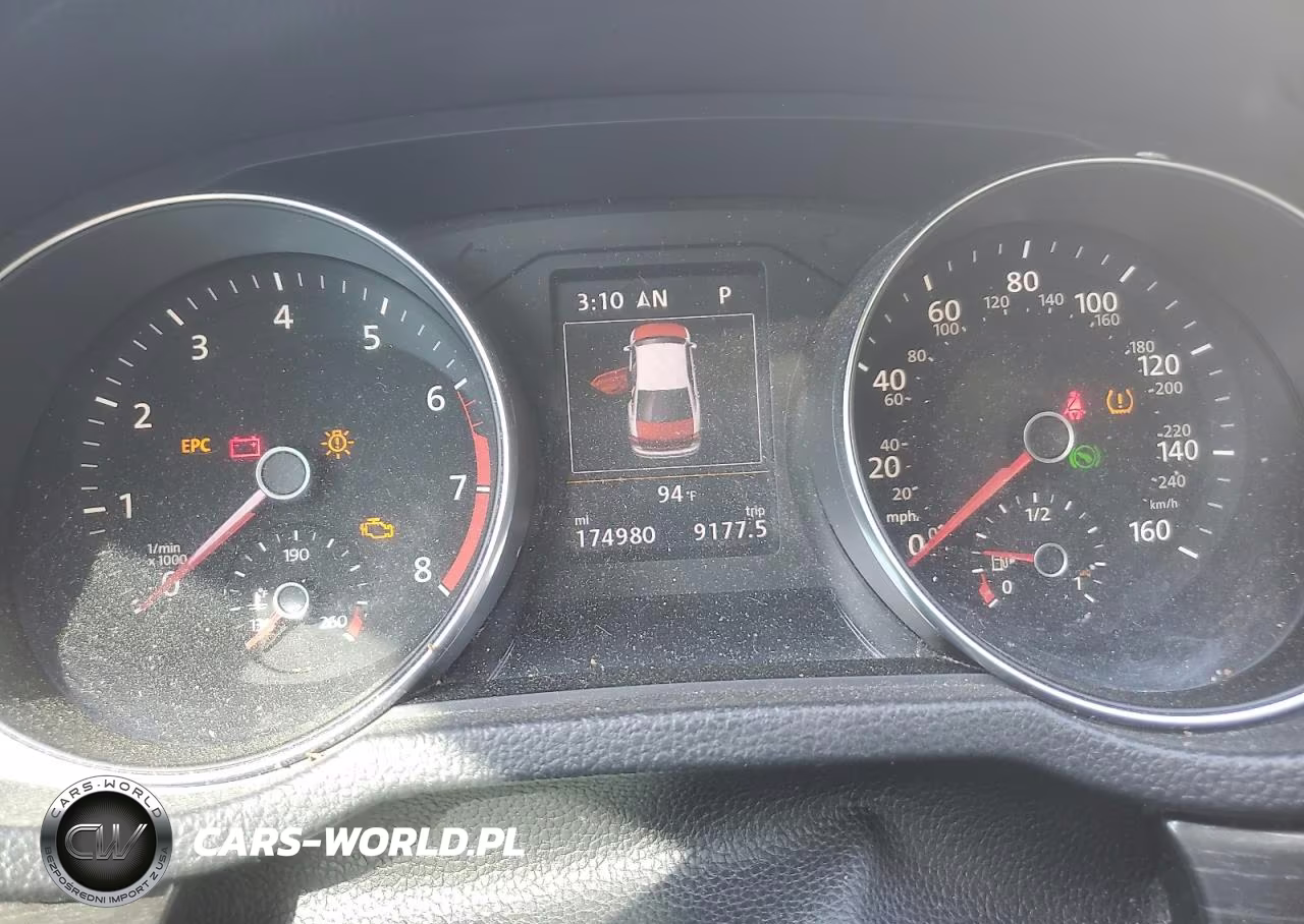 2017 Volkswagen Passat VIN:1VWGT7A35HV023174 - 9
