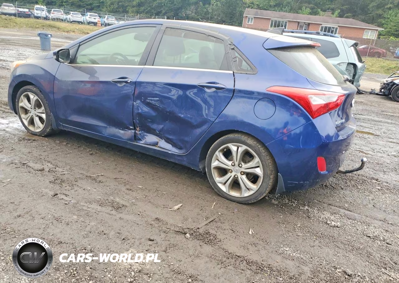 2013 Hyundai Elantra Gt Base VIN:KMHD35LEXDU023647 - 2