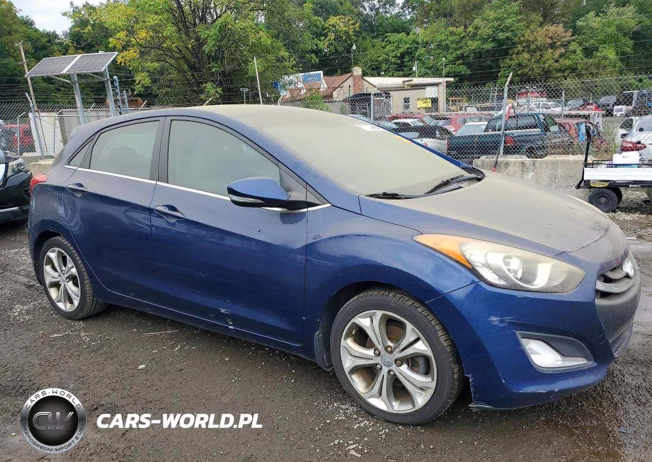 2013 Hyundai Elantra Gt Base VIN:KMHD35LEXDU023647 - 4