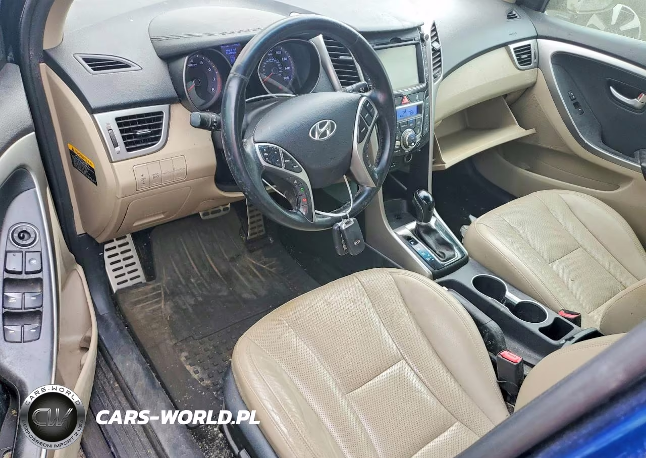 2013 Hyundai Elantra Gt Base VIN:KMHD35LEXDU023647 - 8