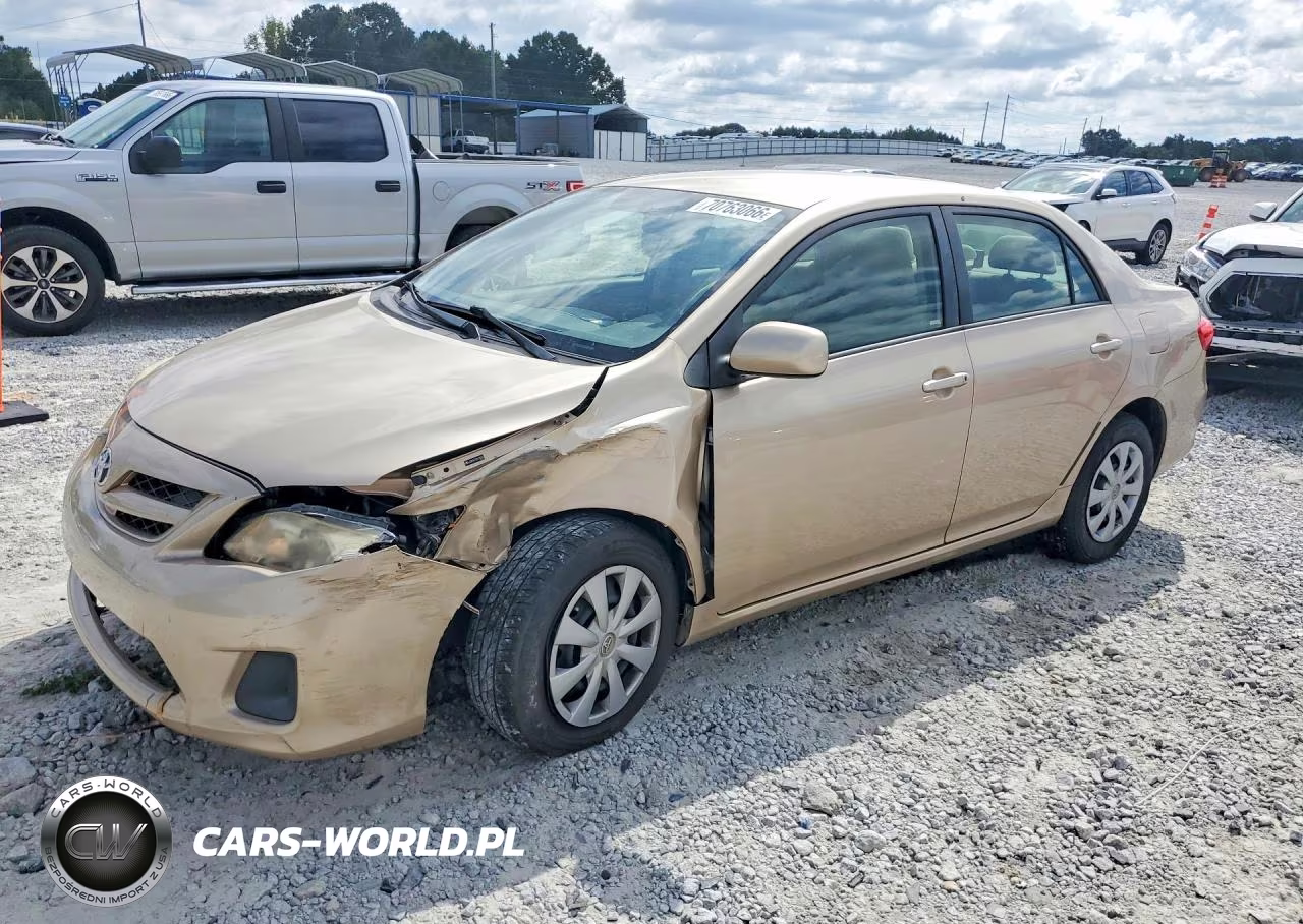 2011 Toyota Corolla Le VIN:JTDBU4EE7B9158455 - 1