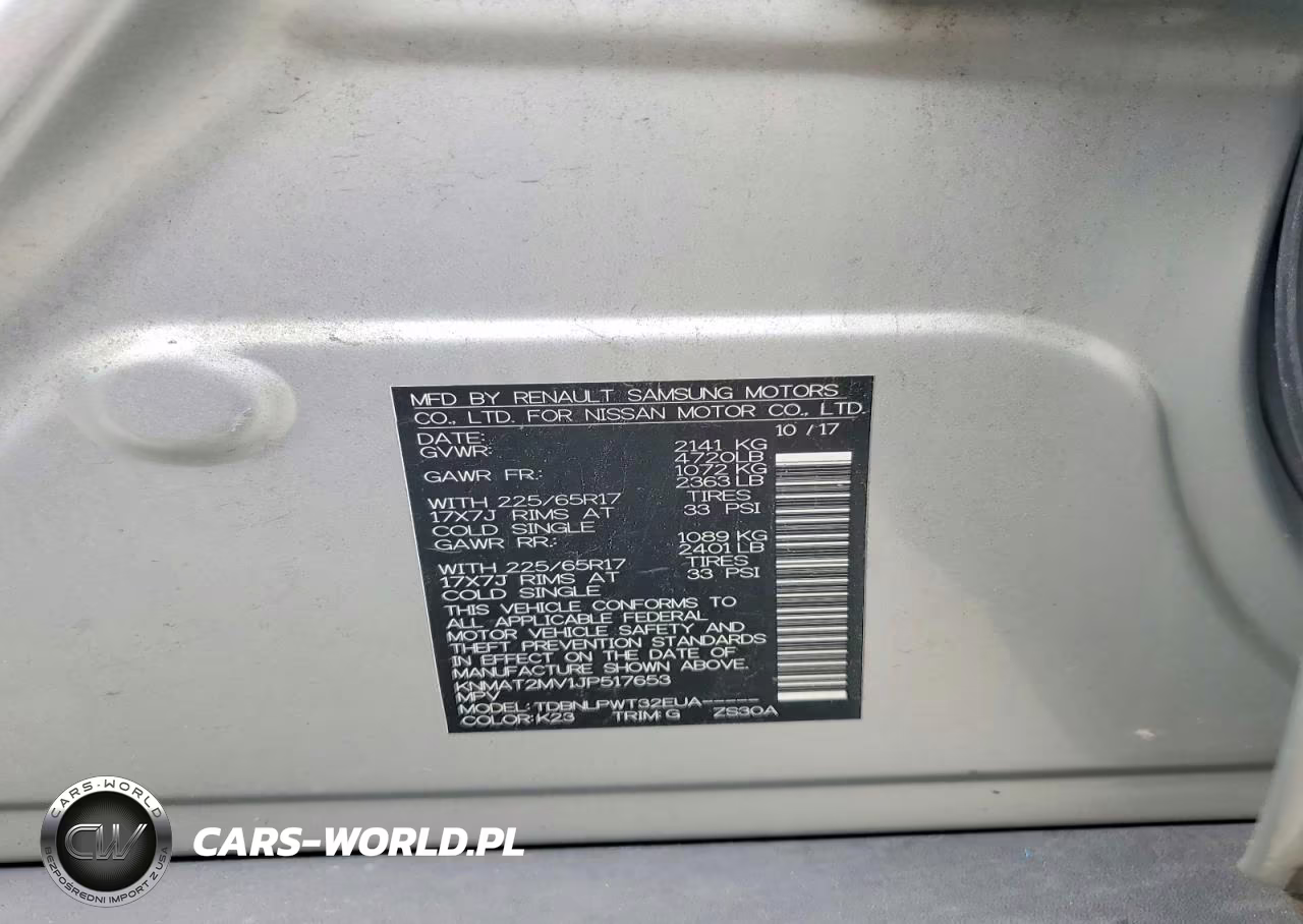 2018 Nissan Rogue S VIN:KNMAT2MV1JP517653 - 13