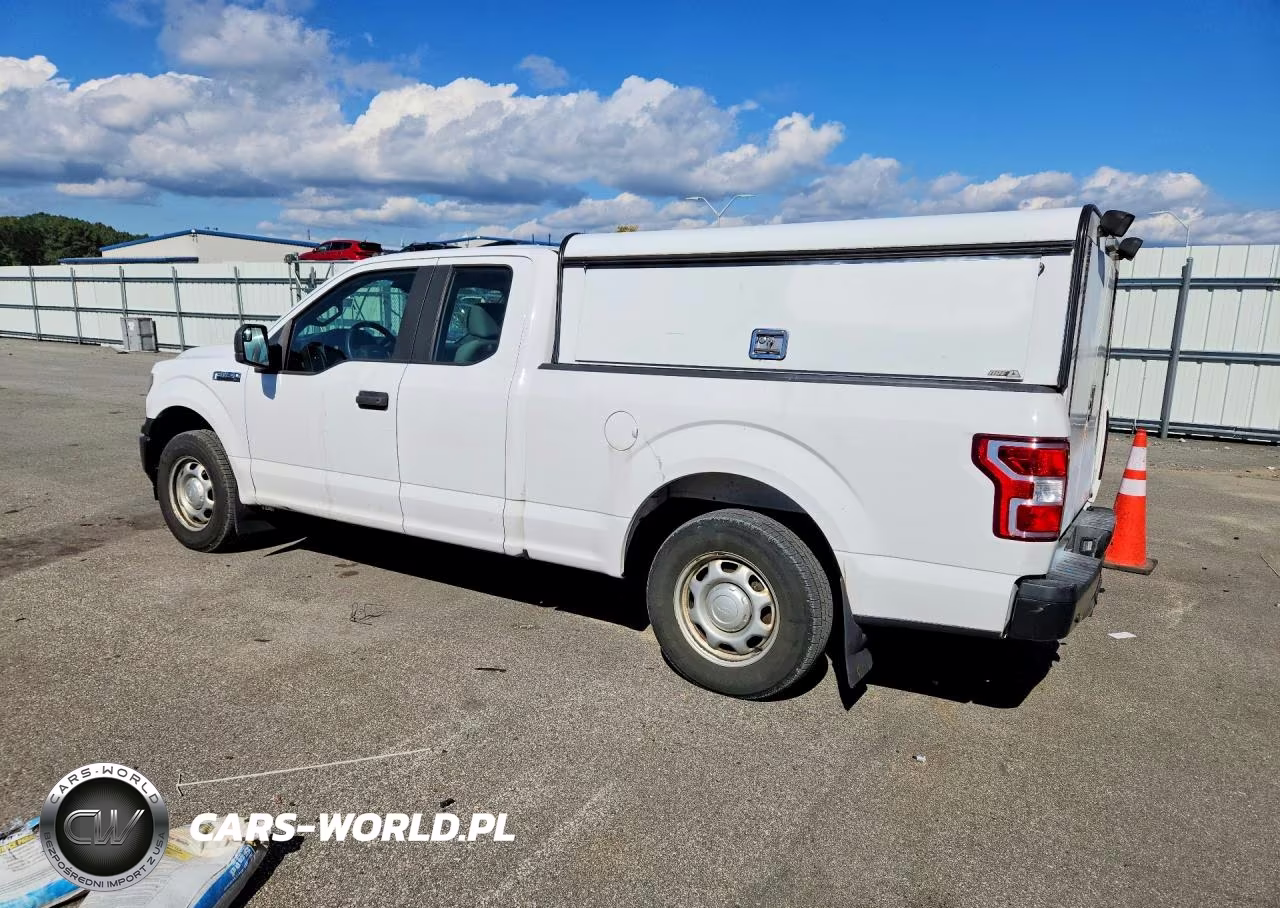 2018 Ford F150 Super Cab VIN:1FTEX1CB9JKD61186 - 2