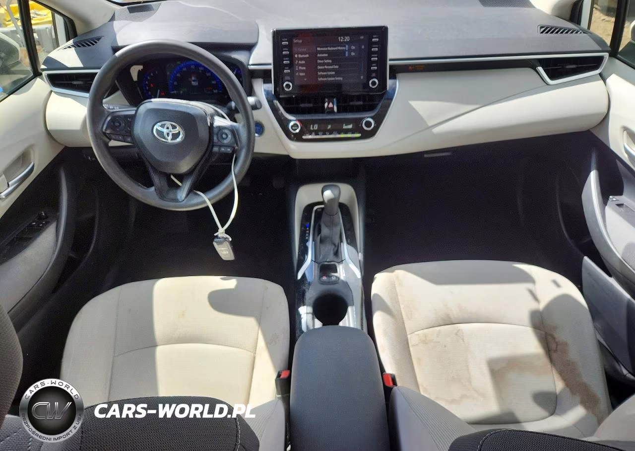 2020 Toyota Corolla Le VIN:JTDEBRBEXLJ027685 - 8