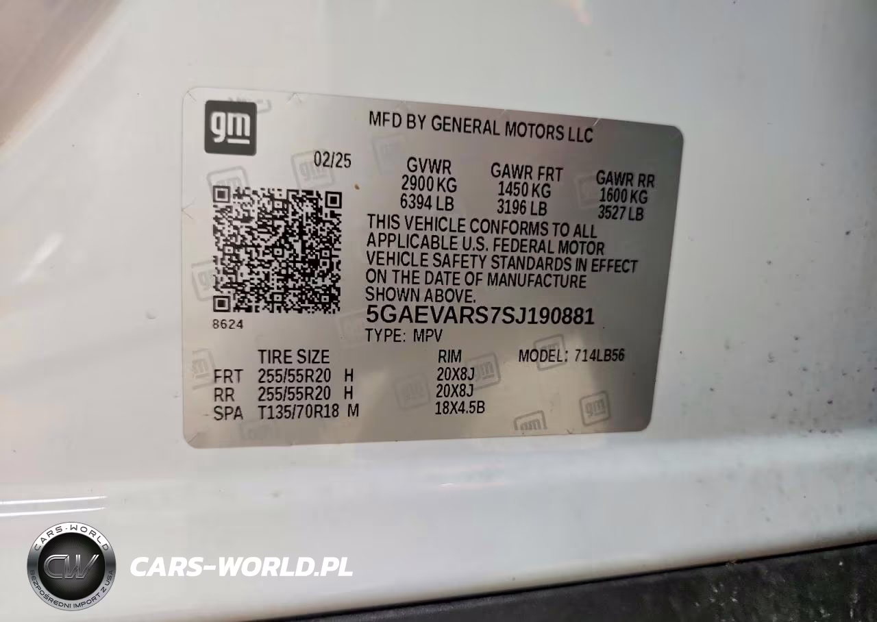 2025 Buick Enclave Preferred VIN:5GAEVARS7SJ190881 - 13
